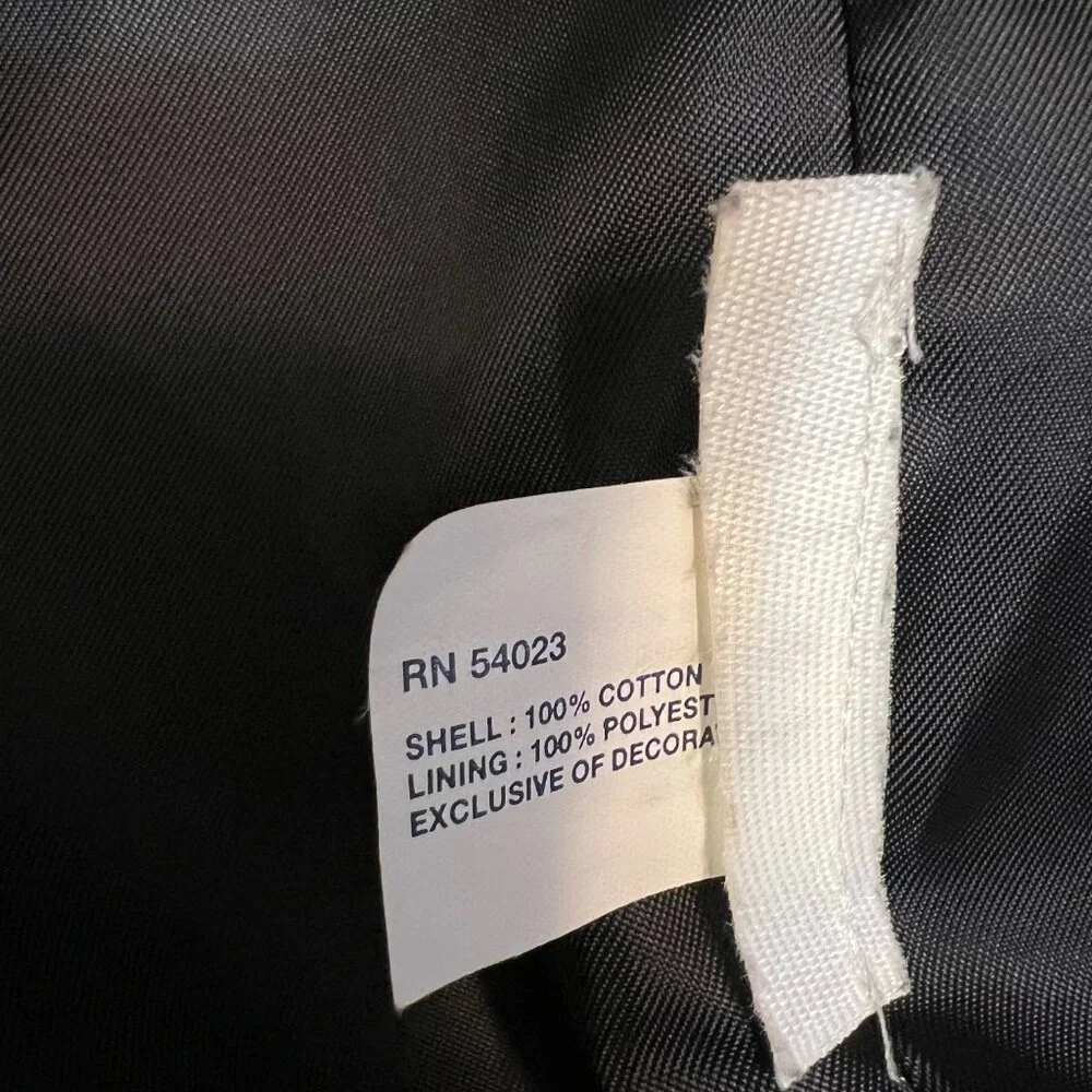 GAP Mens Black Blazer Jacket Size S Cotton Sport Coat Casual 2 Button